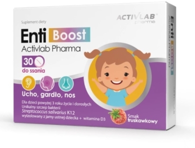 EntiBoost Activlab Pharma 30 tabletek do ssania