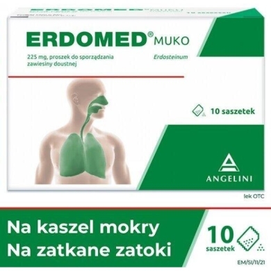 Erdomed Muko proszek 10 saszestek