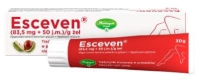 Esceven żel (0,0835g+50j.m.)/g 30 g