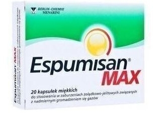Espumisan MAX 20 kapsułek