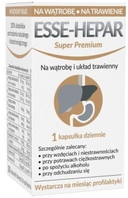 Esse-Hepar Super Premium 30 kapsułek