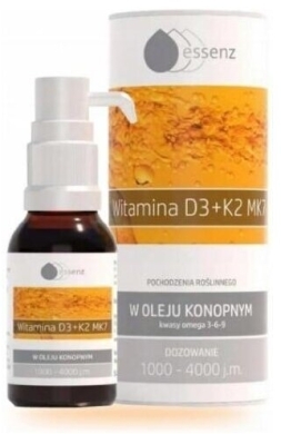 Essenz Witamina D3 + K2 olej 15 ml