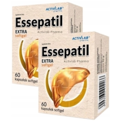 Essepatil Extra softgel 60 kapsułek Wielopak x2