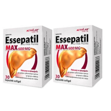Essepatil MAX 30 kapsułek Wielopak x2