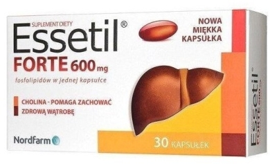 Essetil Forte 600mg 30 kapsułek