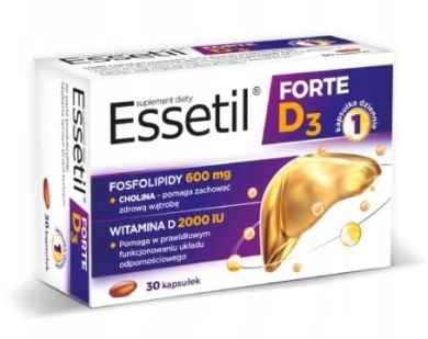 Essetil Forte D3 30 kapsułek