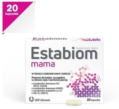 Estabiom Pregna (mama) 20 kapsułek