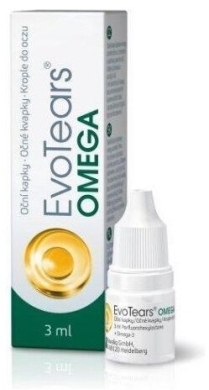 EvoTears Omega krople do oczu 3 ml