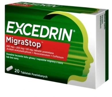 Excedrin MigraStop 20 tabletek
