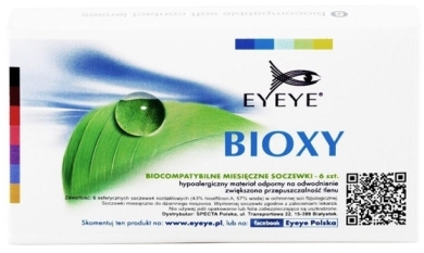 Eyeye bioxy bio -6,50 soczewki miesięczne 6 sztuk
