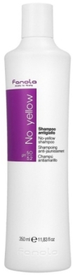 FANOLA No Yellow Szampon neutralizujący kolor do włosów blond 350 ml