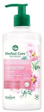 FARMONA HERBAL CARE Żel do higieny intymnej Czystek 330 ml
