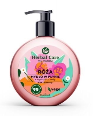 FARMONA Herbal Care mydło w płynie róża 400ml