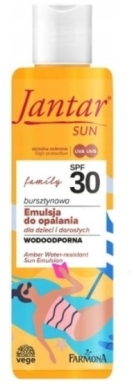 FARMONA JANTAR SUN Bursztynowa Emulsja do opalania dla dzieci i dorosłych SPF 30 200 ml