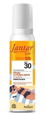 FARMONA JANTAR SUN Bursztynowa Pianka ze złotym pyłem 150 ml