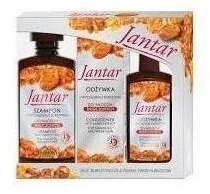 FARMONA Jantar szampon do włosów 330 ml + odżywka 200 ml + mgiełka 100 ml