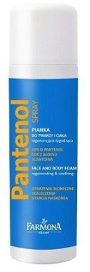 FARMONA Pantenol Spray do twarzy i ciała regenerująco - łagodzący 150 ml
