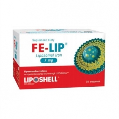 FE-LIP Liposomal Iron 7 mg żel doustny 30 saszetek po 5 g