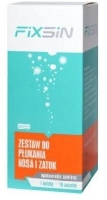FIXSIN Zestaw do płukania nosa i zatok podstawowy