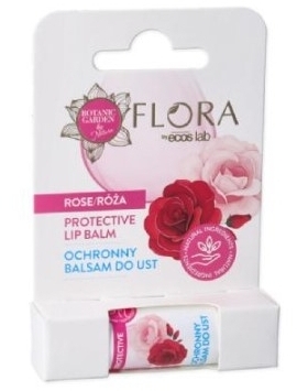 FLORA Balsam do ust ochronny Róża 3,8 g