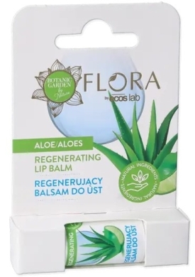 FLORA Balsam do ust regenerujący Aloes 3,8 g