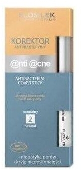 FLOS-LEK ANTI ACNE IDEAL SKIN Korektor 01 jasny 15ml