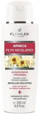 FLOS-LEK ARNICA Płyn micelarny do demakijażu naczynkowej 200 ml