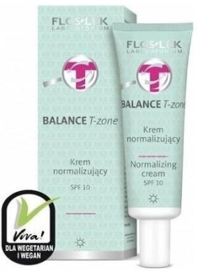 FLOS-LEK BALANCE T-zone Krem normalizujący SPF10 50 ml