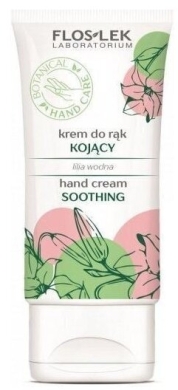 FLOS-LEK BOTANICAL HAND CARE Krem do rąk kojący lilia wodna 50 ml