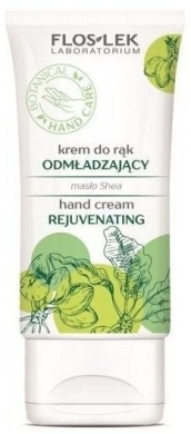 FLOS-LEK BOTANICAL HAND CARE Krem do rąk odmładzający masło Shea 50 ml