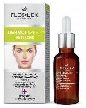 FLOS-LEK DERMO EXPERT ANTI ACNE Normalizujący peeling kwasowy 30ml