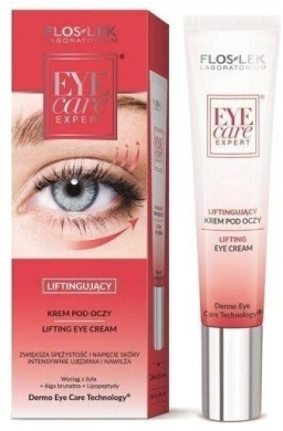 FLOS-LEK EYE CARE EXPERT Krem pod oczy liftingujący nawilżający z algami 15 ml
