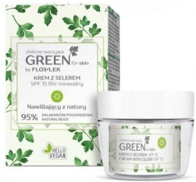 FLOS-LEK GREEN FOR SKIN krem z selerem 50 ml