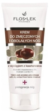 FLOS-LEK Krem do zmęczonych i obolałych nóg z wyciągiem z kasztanowca 75 ml