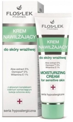 FLOS-LEK Krem hypoalergiczny nawilżający do skóry wrażliwej 50 ml