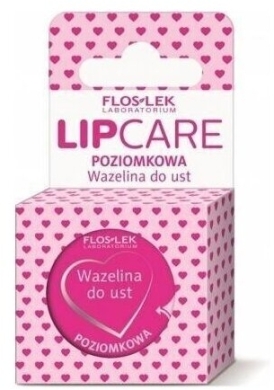 FLOS-LEK LIP CARE Wazelina kosmetyczna do ust poziomkowa 15 g