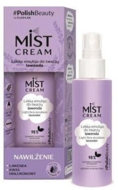 FLOS-LEK MIST CREAM Lekka Emulsja do twarzy lawenda 110ml