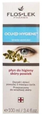 FLOS-LEK OCU HYGIENE płyn do higieny skóry powiek 100 ml