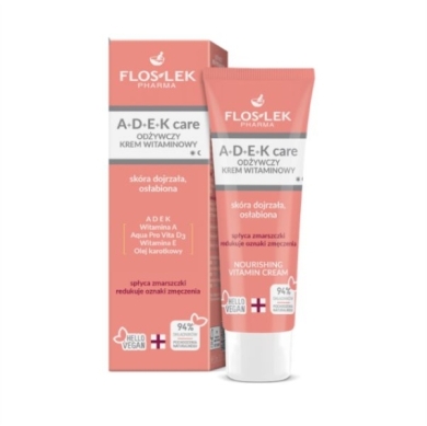 FLOS-LEK PHARMA A+D+E+K CARE Odżywczy Krem witaminowy 50 ml