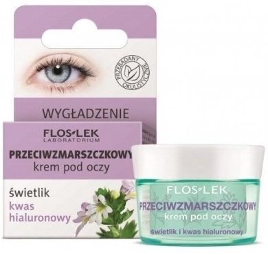 FLOS-LEK Przeciwzmarszczkowy Krem pod oczy 15 ml