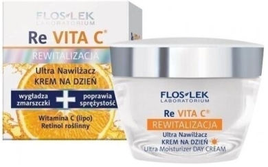 FLOS-LEK REVITA C Ultra nawilżacz Krem na dzień 40+ 50 ml