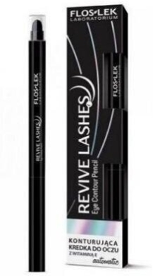 FLOS-LEK Revive Lashes Konturująca Kredka do oczu z witaminą E kolor Charming Black