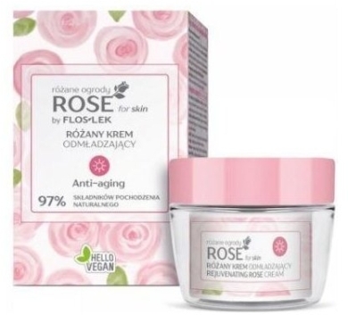 FLOS-LEK Różany krem odmładzający na dzień 50 ml