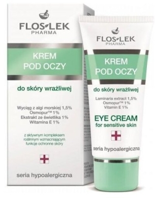 FLOS-LEK SERIA HYPOALERGICZNA Krem pod oczy do skóry wrażliwej 30 ml