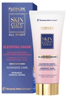 FLOS-LEK SKIN CARE EXPERT Całonocna Maska do twarzy Intensywnie Regenerująca 75 ml