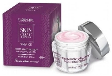FLOS-LEK SKIN CARE EXPERT SNAKE SPF 20 60+ Krem konturujący na dzień 50 ml