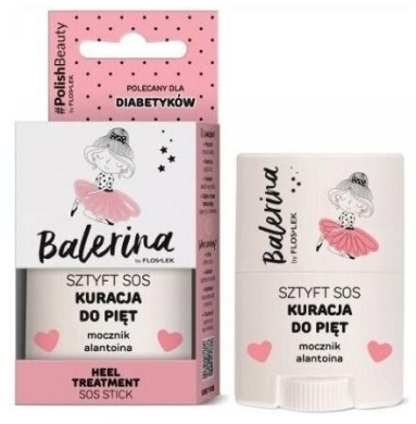 FLOS-LEK Sztyft SOS kuracja do pięt mocznik alantoina 20 g