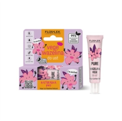FLOS-LEK VEGE LIP CARE wazelina do ust PURE 10 g