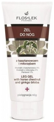 FLOS-LEK Żel do nóg z kasztanowcem i miłorzębem 200 ml