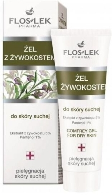 FLOS-LEK Żel z żywokostem do skóry suchej 50 ml